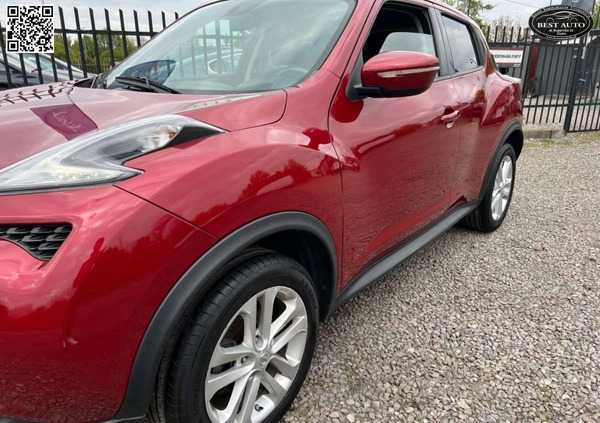 Nissan Juke cena 48500 przebieg: 144000, rok produkcji 2015 z Radymno małe 781